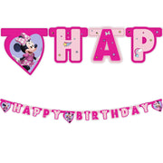 MINNIE JUNIOR H-BIRTHDAY BANNER