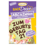 SCHOKO BUCHSTABEN & ZAHLEN