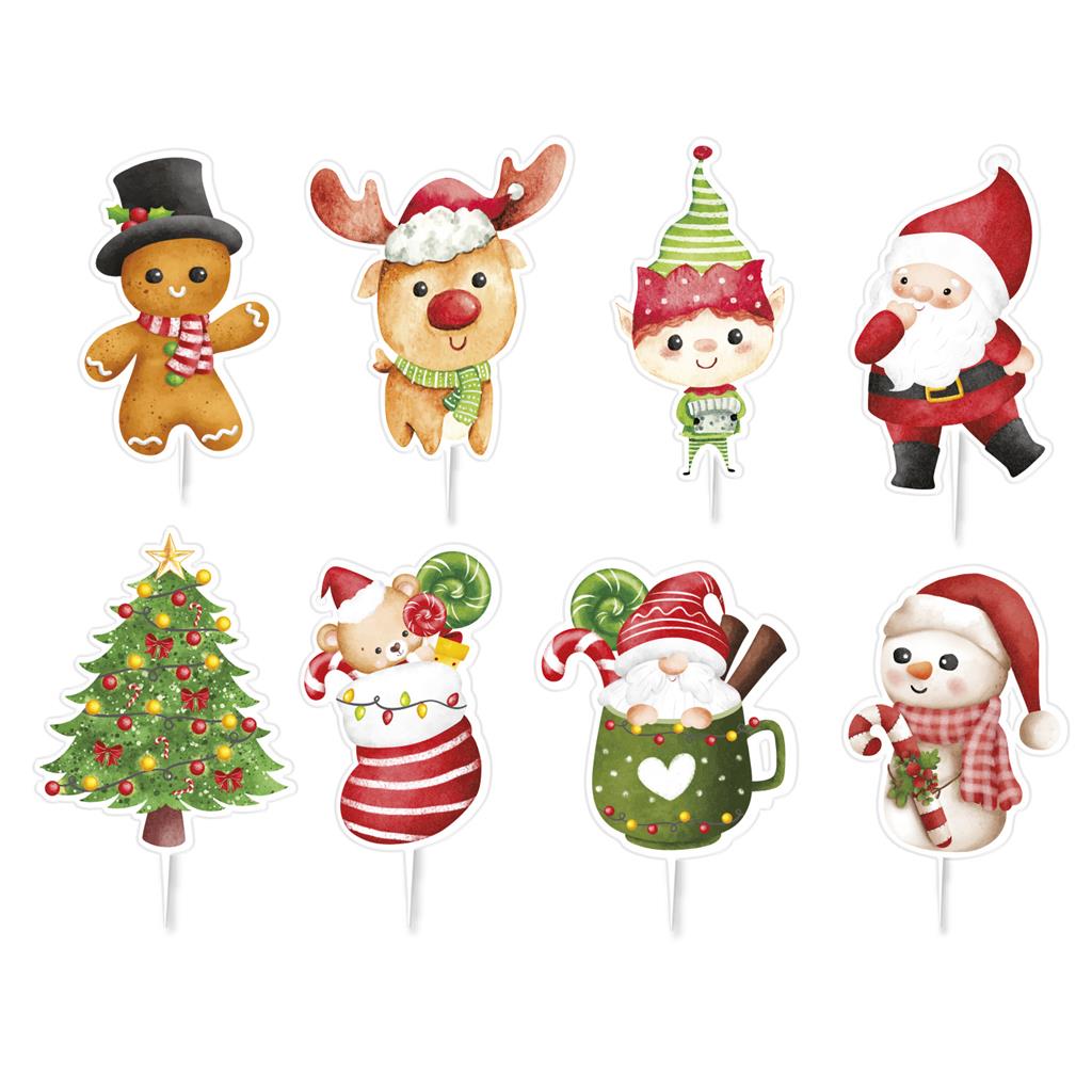 CAKE TOPPER CHRISTMAS/16
