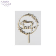 CAKE TOPPER ZUR TAUFE KRANZ