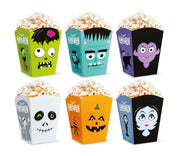 HALLOWEEN MONSTER POPCORN BOX/6