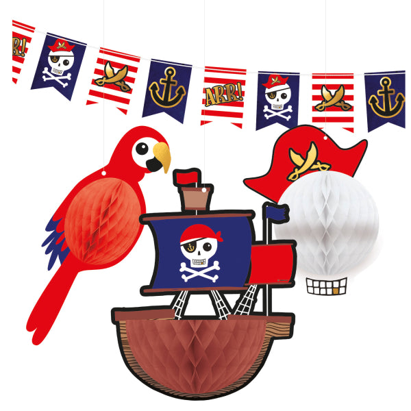 PIRATES MAP DECORATION
