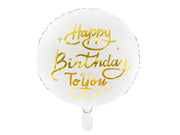 FOLIENBALLON HAPPY BIRTHDAY 35 CM