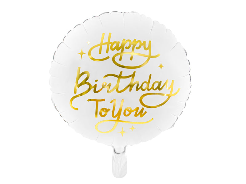 FOLIENBALLON HAPPY BIRTHDAY 35 CM
