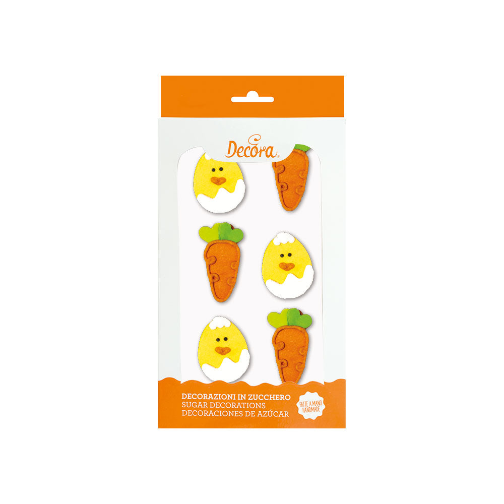 ZUCKERDEKO KAROTTEN KÜKEN