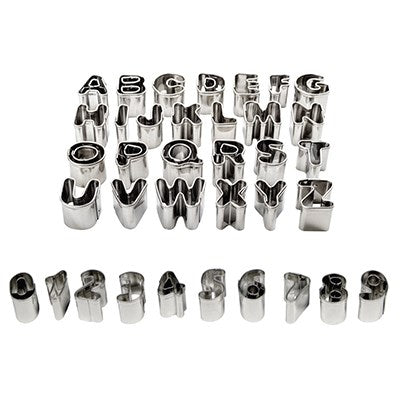 PME BUCHSTABEN UND ZAHLEN AUSSTECHER-SET