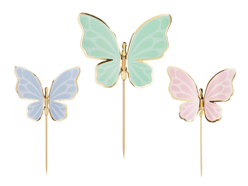 CAKE TOPPER SCHMETTERLING