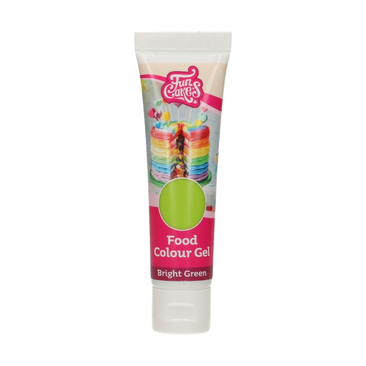 FUNCOLOURS GEL BRIGHT GREEN