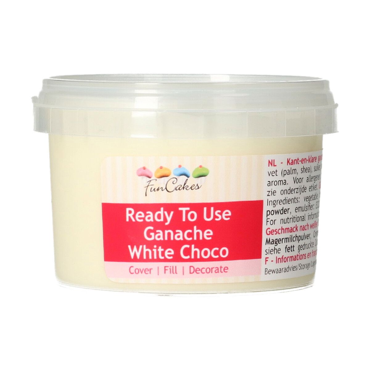 FC READY TO USE GANACHE WHITE CHOCO 260 G
