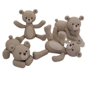 BÄRCHEN ZUCKERFIGUREN 4 ER SET