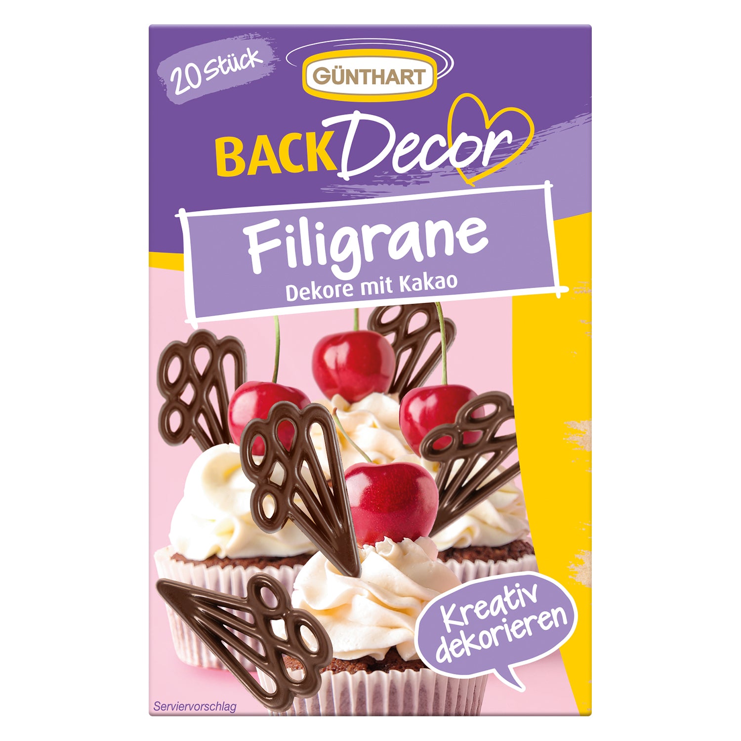 SCHOKOLADE FILIGRANHERZEN
