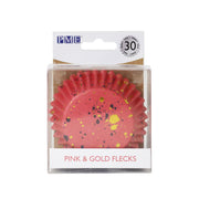 PME MUFFIN FÖRMCHEN PINK/GOLD FLECKS