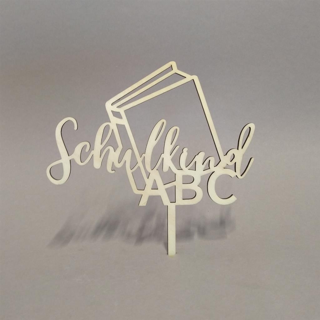 CAKE TOPPER SCHULKIND ABC