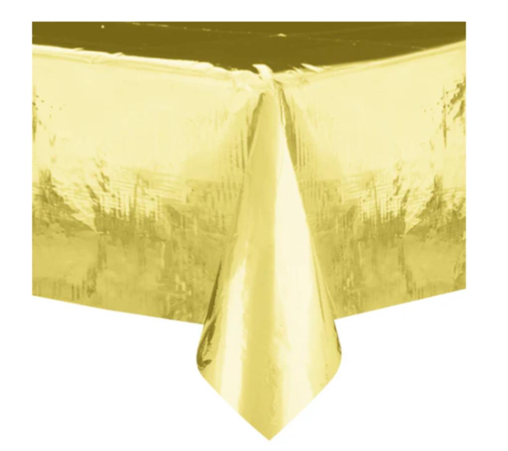 TISCHDECKE FOLIE 137X274 GOLD