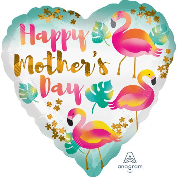 MOTHERS DAY FLAMINGO HERZ