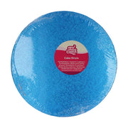 CAKE DRUM, BLAU, RUND¸ 30 CM