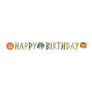 WILDNIS HAPPY BIRTHDAY BANNER 180 X 15 CM
