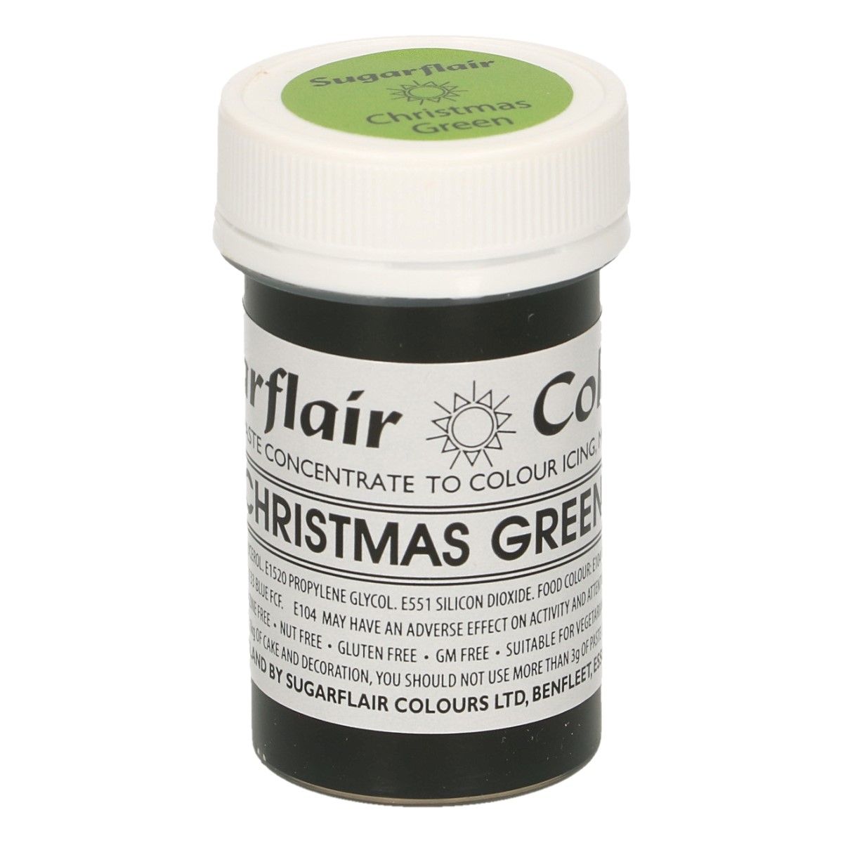 SUGARFLAIR PASTENFARBE - CHRISTMAS GREEN