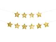 BANNER BABY SHOWER GOLD