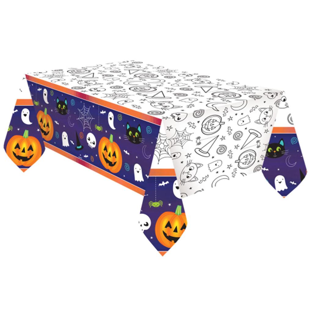 HALLOWEEN FRIENDS PAPIER TISCHDECKE