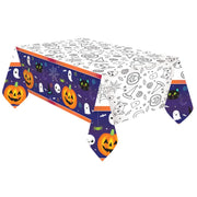 HALLOWEEN FRIENDS PAPIER TISCHDECKE