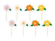 CAKE TOPPER FLOWER MIX BUNT