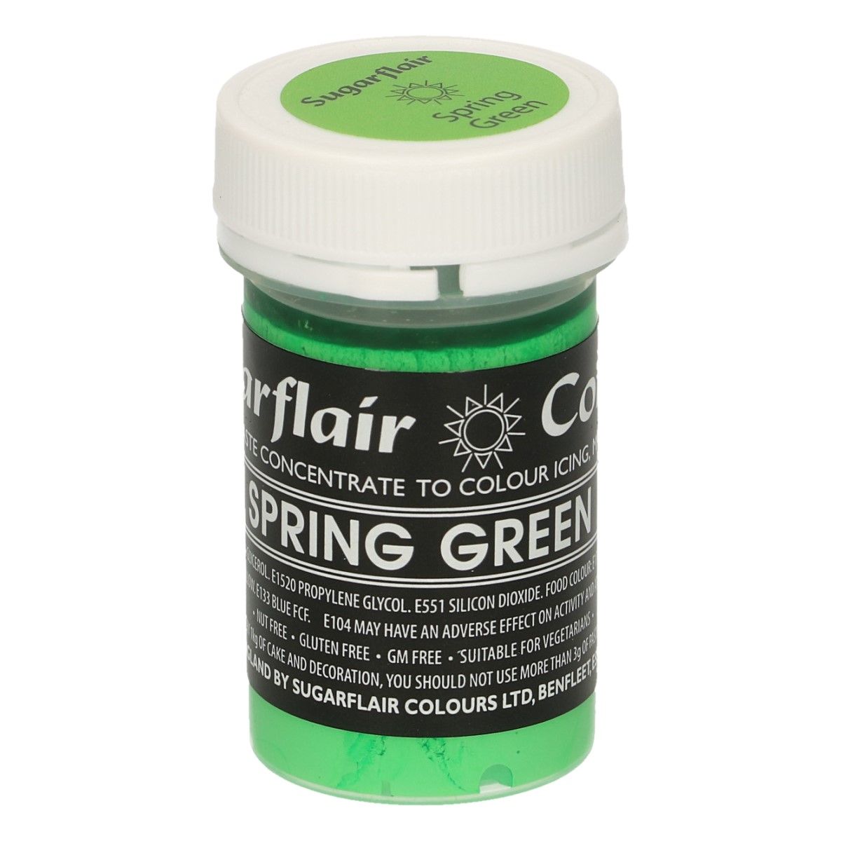 SUGARFLAIR PASTENFARBE PASTEL - SPRING GREEN