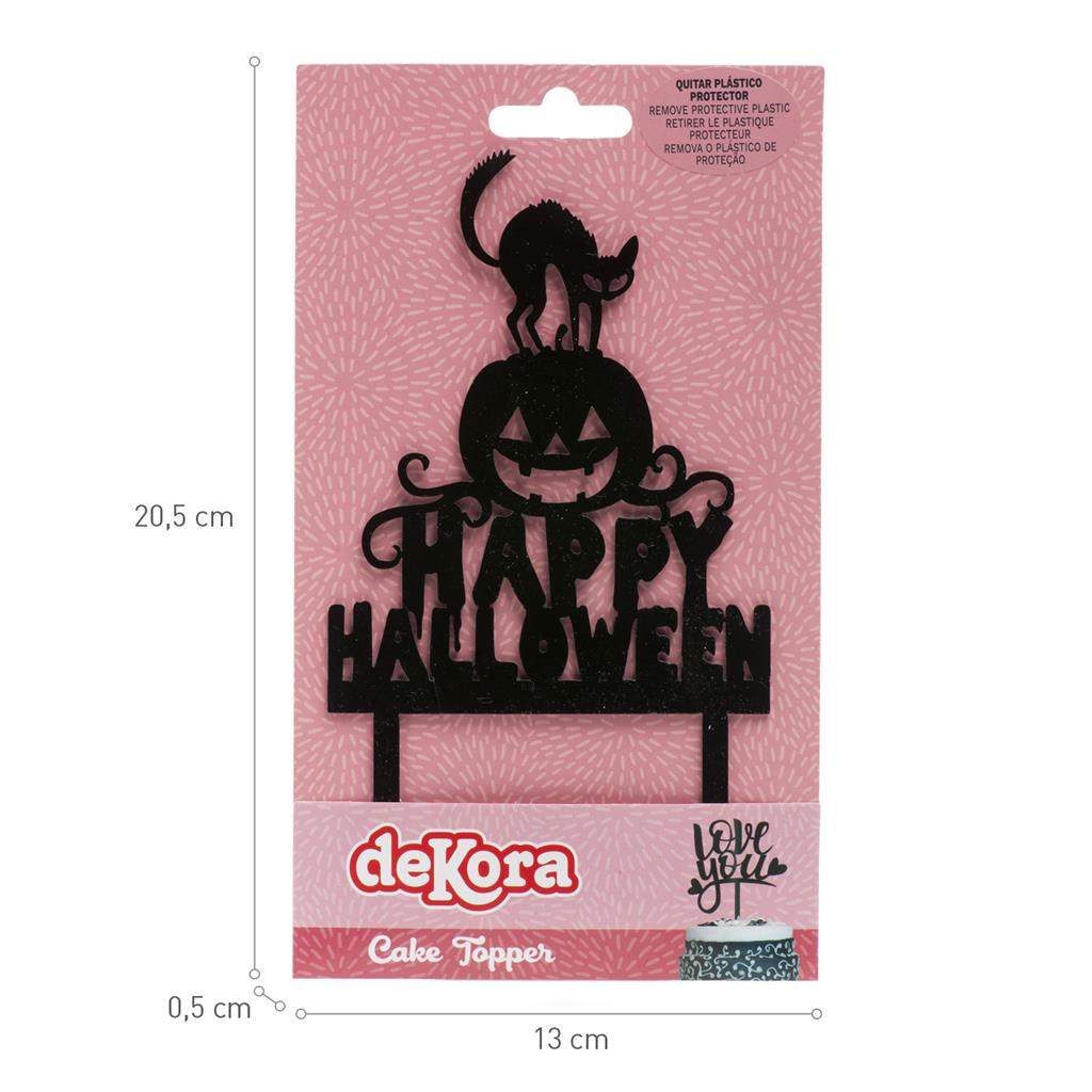 CAKE TOPPER HAP.HALLOWEEN