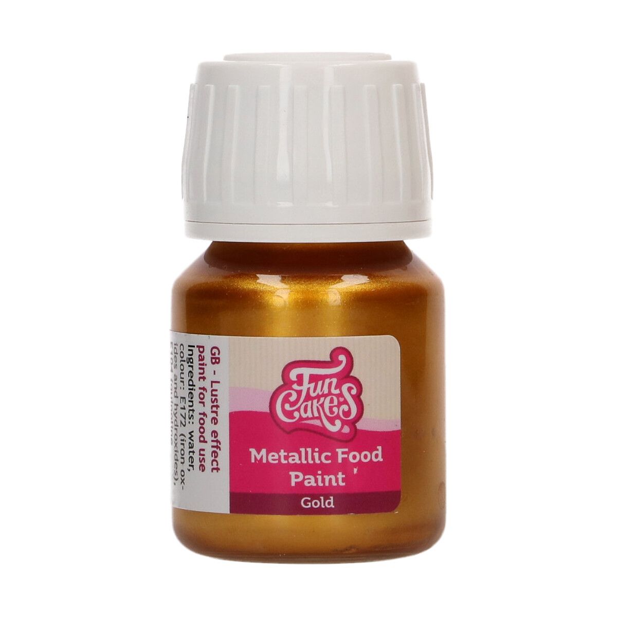 FC METALLIC FOOD PAINT GOLD 30 ML