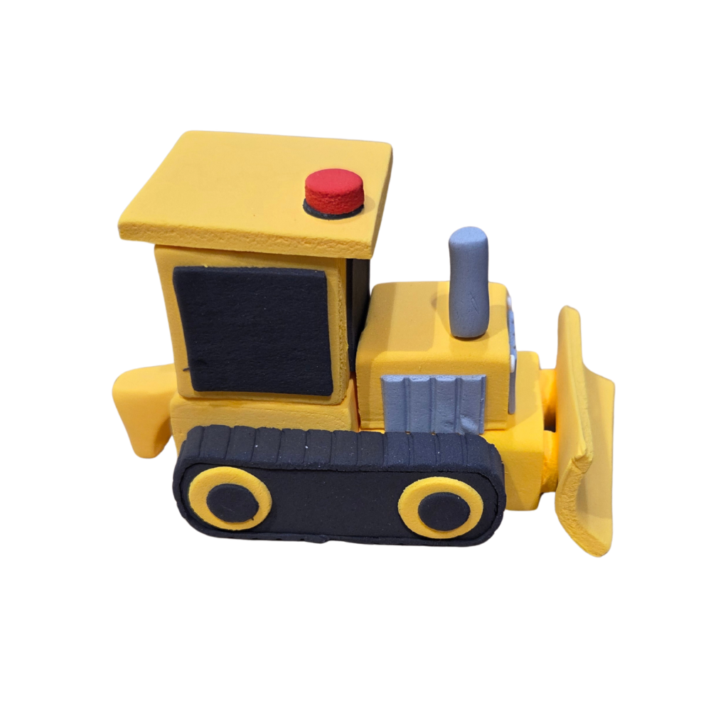 BULLDOZER ZUCKERFIGUR