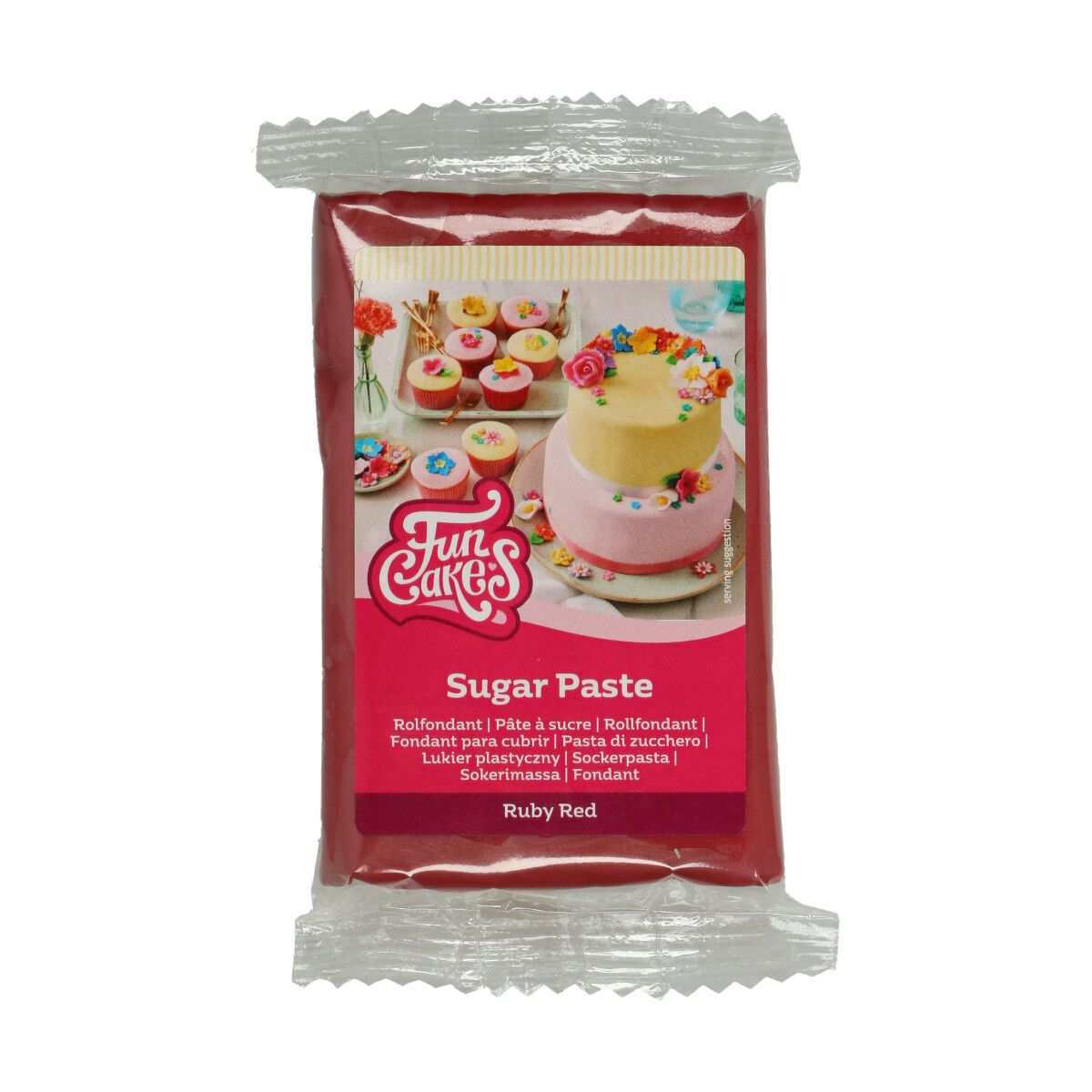 FC FONDANT RUBY RED 250G