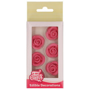 Fondant Rosen Set pink/6