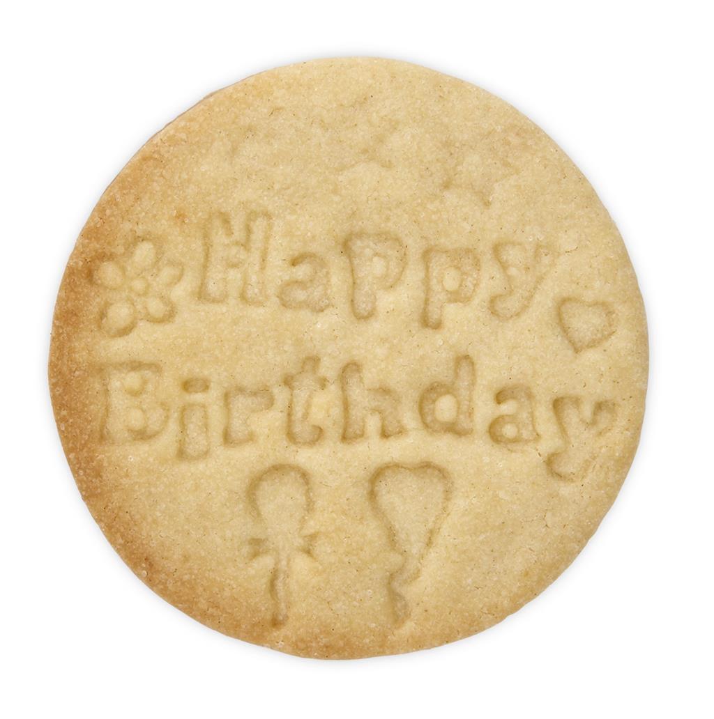 AUSSTECHFORM MIT AUSWERFER HAPPY BIRTHDAY