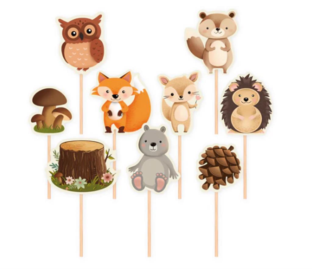 CAKE TOPPER WALDFREUNDE/9