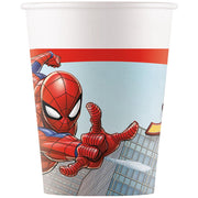 SPIDERMAN CRIME FIGHTER PAPPBECHER 200ML/8