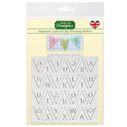 KS SILICON MOULD BUNTING ALPHABET