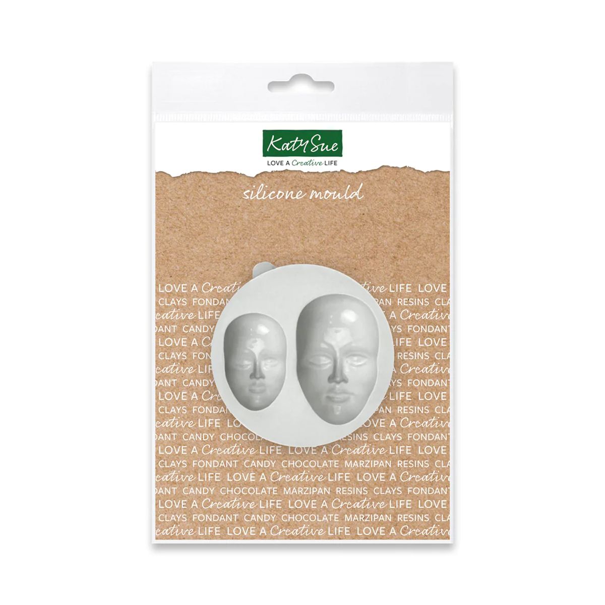 KS SILICON MOULD GESICHTER