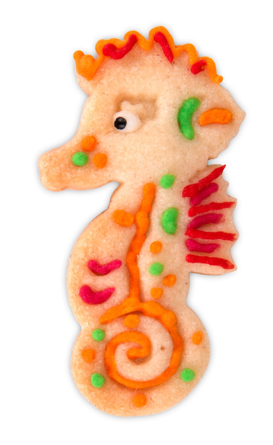 AUSSTECHFORM MIT AUSWERFER SEEPFERDCHEN