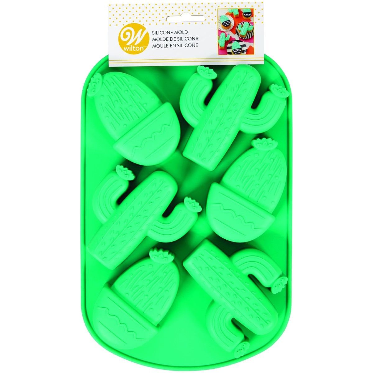 SILIKONBACKFORM KAKTUS