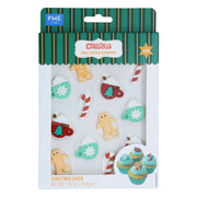 CUPCAKE TOPPER ZUCKERFIG.CHRISTMAS CHEER