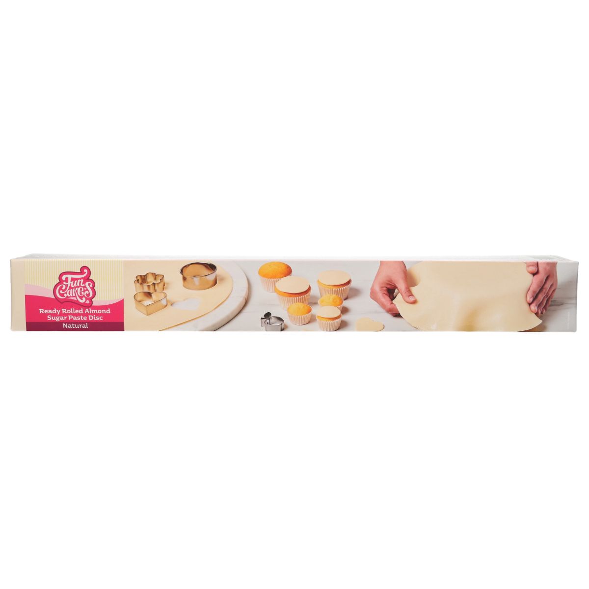FC AUSGEROLLTES MARZIPAN FONDANT NATUR