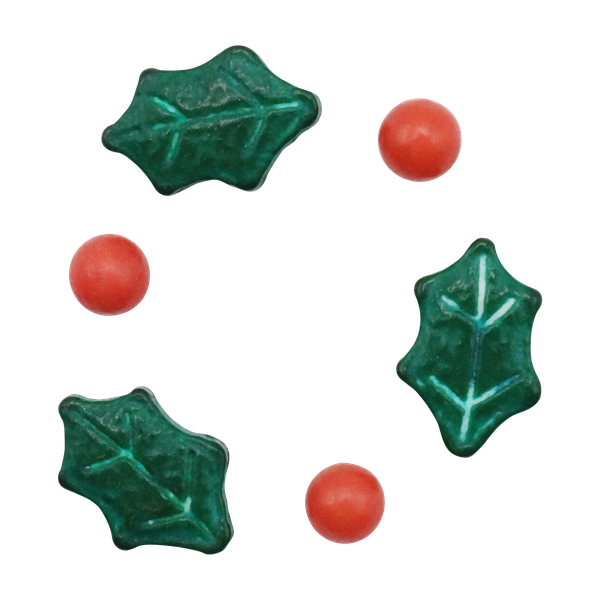 CHRISTMAS SPRINKLE MIX HOLLY MIX 105 G