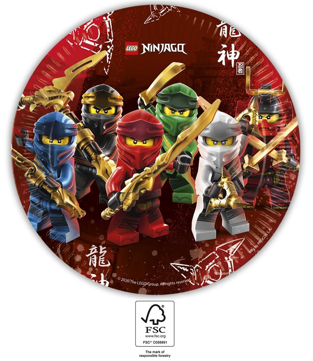 LEGO NINJAGO PAPPTELLER