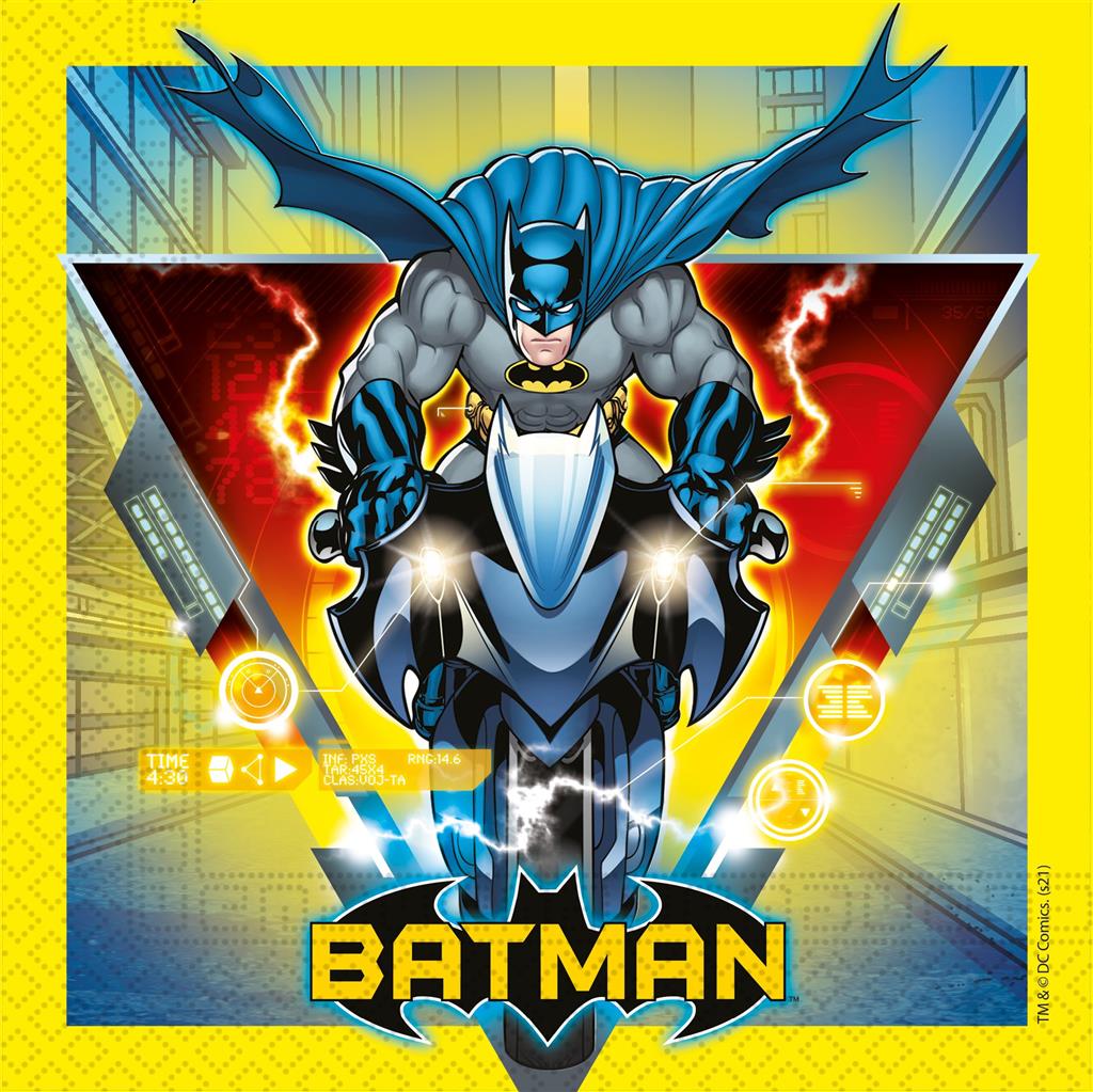 BATMAN ROGUE RAGE SERVIETTEN