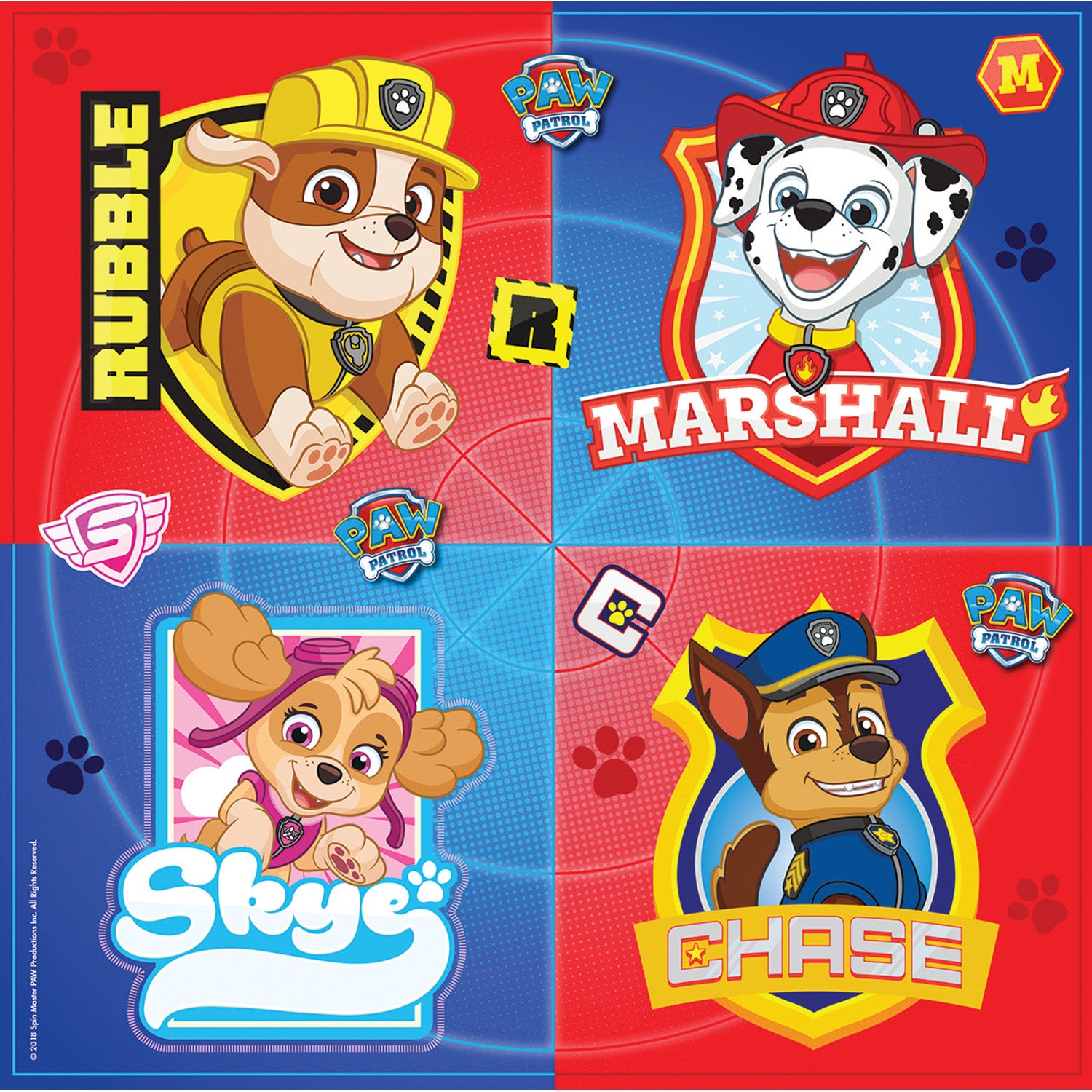 PAW PATROL SERVIETTEN