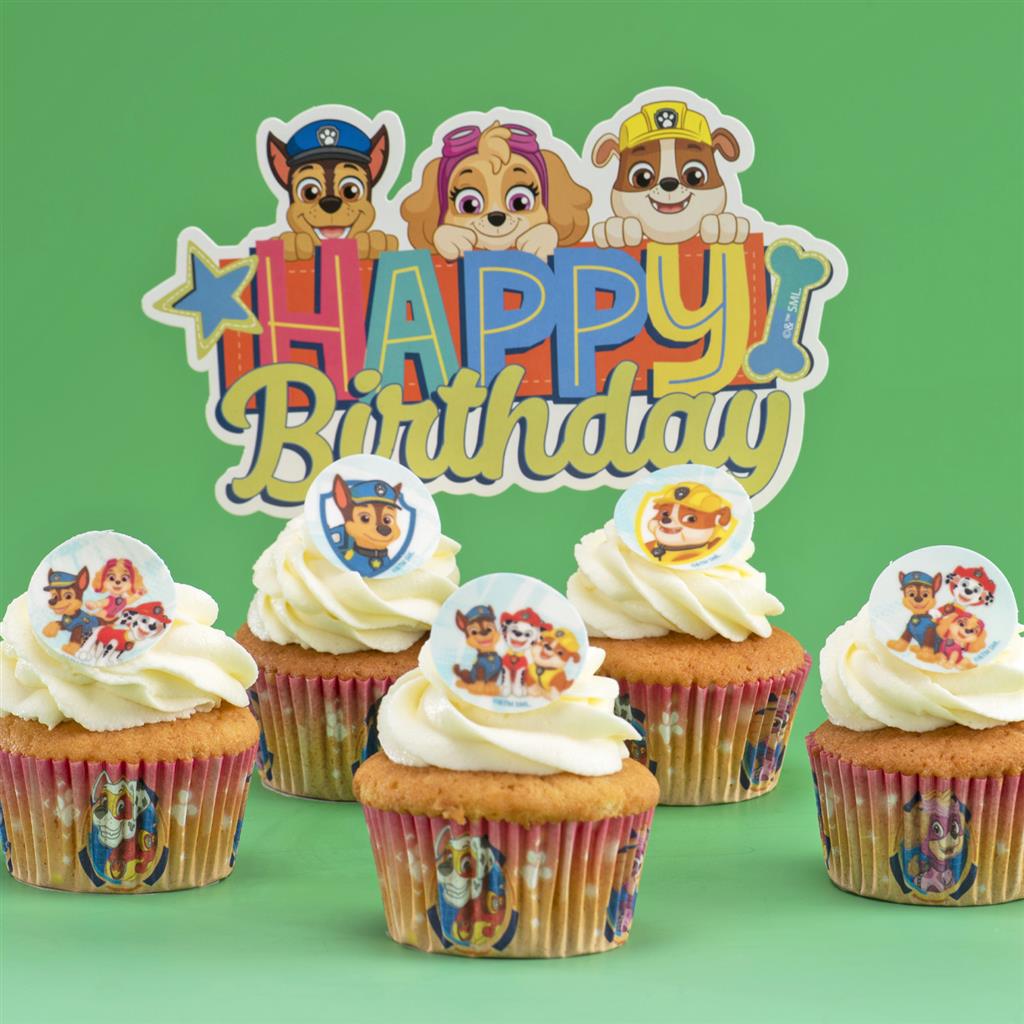 MINI DISCS ZUCKERAUFLEGER PAW PATROL