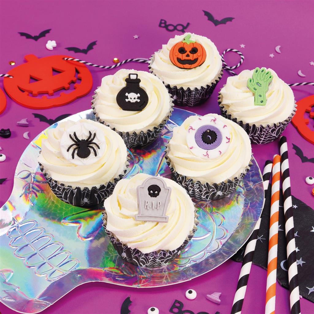 CUPCAKE TOPPER ZUCKERFIG. HALLOWEEN/6