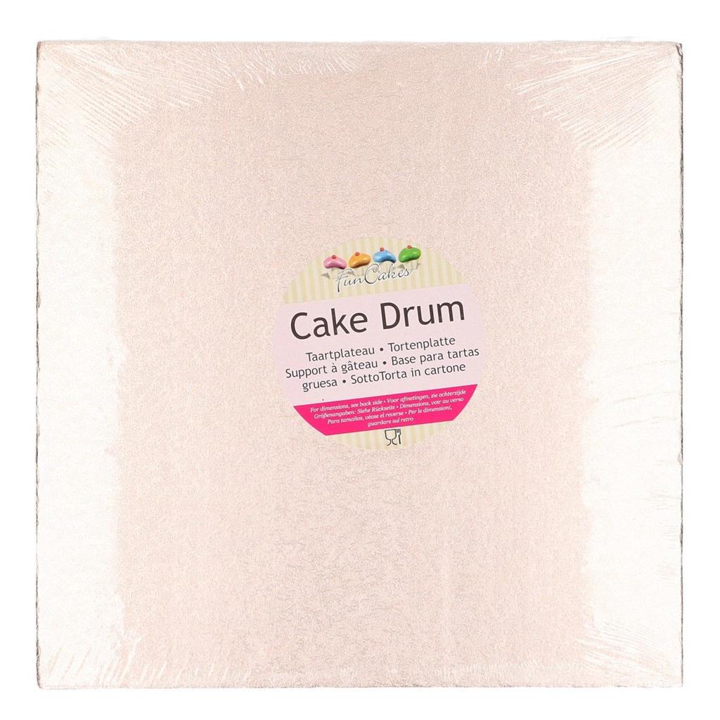 CAKE DRUM ROSE GOLD QUADR.30X30CM   FC1430VK