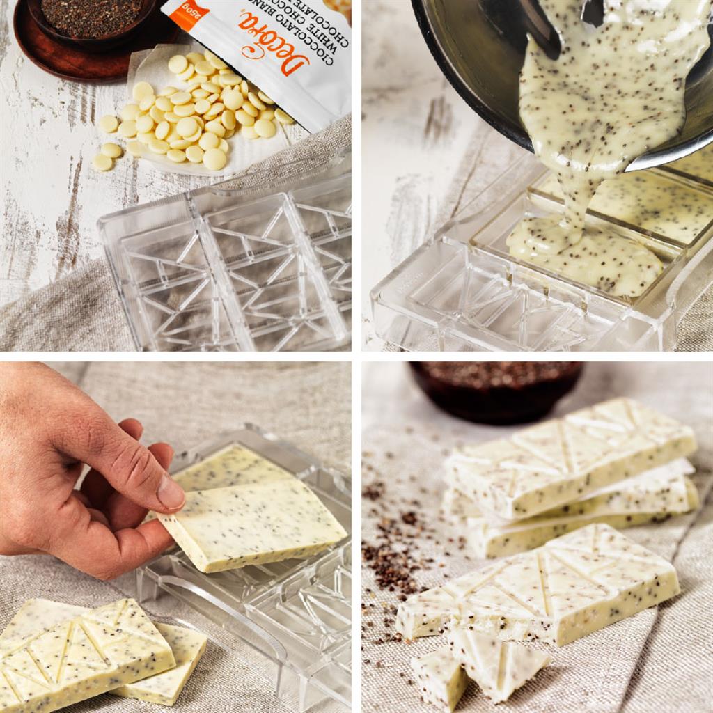 SCHOKOLADENFORM BAR 20X12X2,2 CM