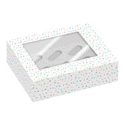 CUPCAKE BOX 6ER/2 KEKSSCHACHTEL SPRINKLE